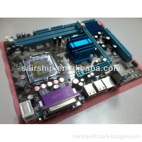 factory Desktop motherboard G41 with 8 USB ports